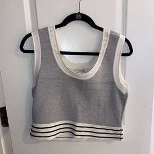 Club Monaco Crop Knit Tank!